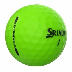 Srixon Soft Feel Brite Green Golf Balls -Golf Clubs Shop srixon 2021 soft feel brite golf balls green