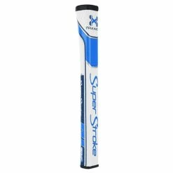 SuperStroke Traxion Pistol GT Tour Putter Grip 8 SuperStroke Traxion Pistol GT Tour Putter Grip -Golf Clubs Shop ss pistol gt white light blue