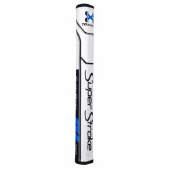 SuperStroke Traxion Tour 2.0 Golf Putter Grip -Golf Clubs Shop ss tour 2.0 white black blue
