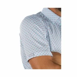 Straight Down Aster Polo -Golf Clubs Shop straight down aster polo cool blue 03 76203.1649355875