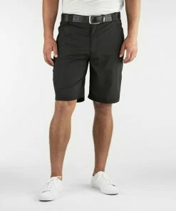 Straight Down Strut Shorts -Golf Clubs Shop straight down strut short black 01 31175.1632512938