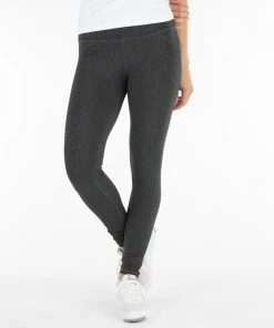 Straight Down Women's Epic Leggings -Golf Clubs Shop straight down womens epic legging heather charcoal 01 16440.1633116510