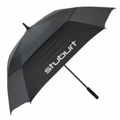 Stuburt 66" Double Canopy Golf Umbrella -Golf Clubs Shop stuburt 66 inch double canopy golf umbrella sbumb1260 gy