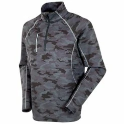 Sunice Allendale SuperliteFX Stretch Thermal Half-Zip Pullover 13 Sunice Allendale SuperliteFX Stretch Thermal Half-Zip Pullover -Golf Clubs Shop sunice allendale superlitefx stretch thermal half zip layer charcoal camo 01 64526.1637001462