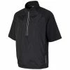 Sunice Winston Short Sleeve Packable Wind Shirt -Golf Clubs Shop sunice winston short sleeve packable wind shirt black 01 04632.1634586590