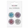 SurprizeShop Crystal Flower Golf Ball Marker Set 6 SurprizeShop Crystal Flower Golf Ball Marker Set -Golf Clubs Shop surprizeshop crystal flower ball marker set ms006008
