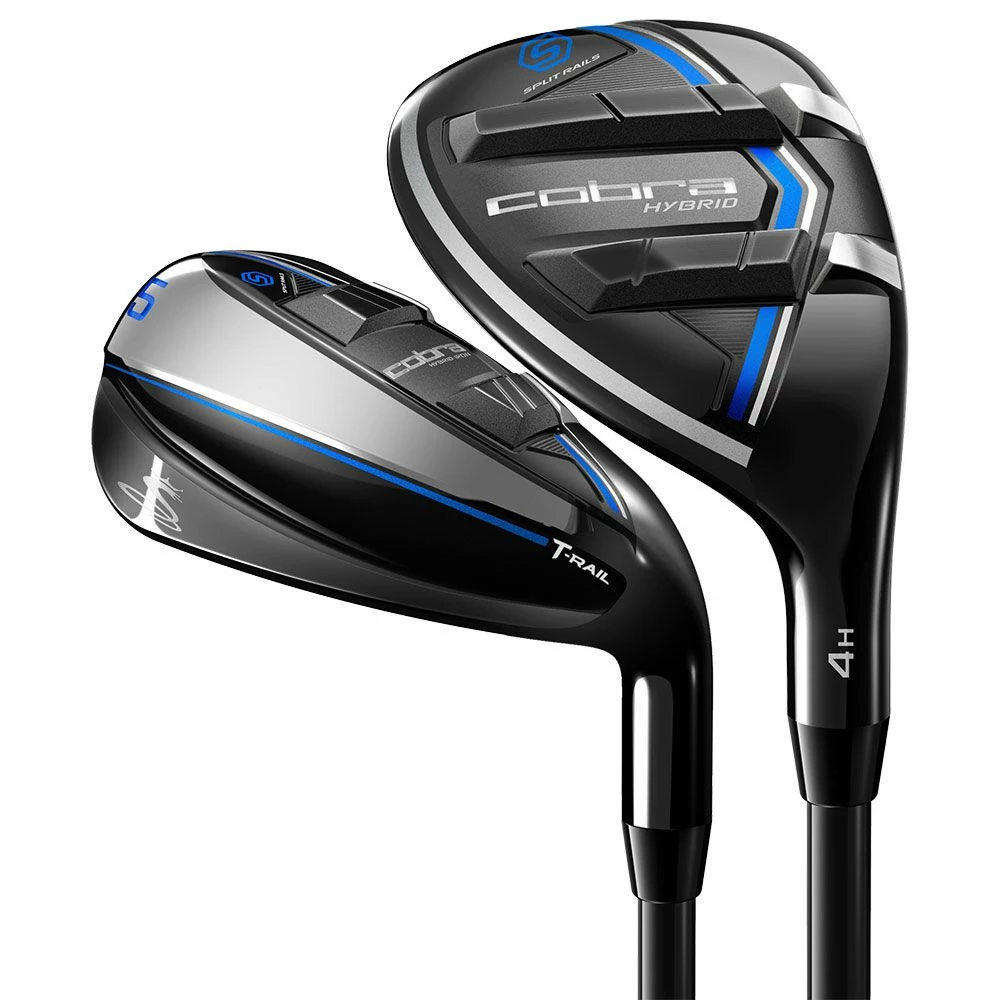 Cobra T-Rail Combo Graphite Golf Hybrid Irons 1 Cobra T-Rail Combo Graphite Golf Hybrid Irons