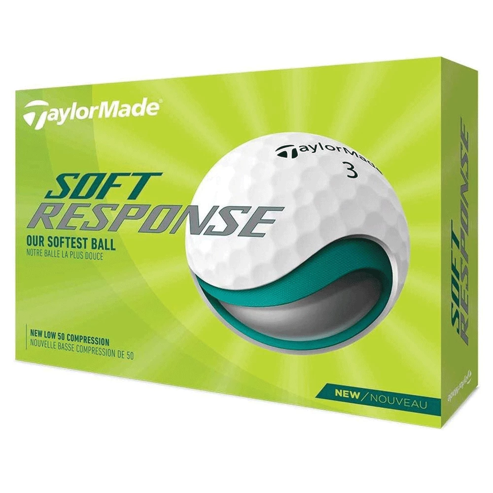 TaylorMade Soft Response Golf Balls 1 TaylorMade Soft Response Golf Balls