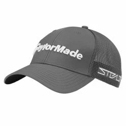 TaylorMade Tour Cage Hat -Golf Clubs Shop taylormade tour cage hat charcoal 01 19894.1673906401