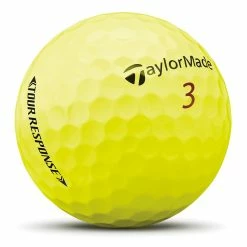 TaylorMade Tour Response Yellow Golf Balls 2022 -Golf Clubs Shop taylormade tour response yellow golf balls profile