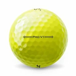 Titleist Pro V1 Yellow Golf Balls 6 Titleist Pro V1 Yellow Golf Balls -Golf Clubs Shop titleist 2021 pro v1 yellow golf ball sidestamp