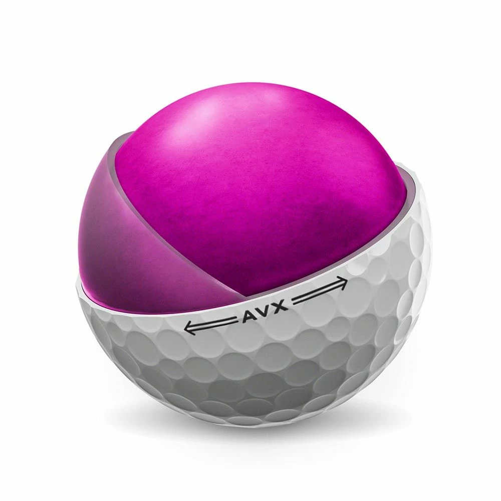 Titleist AVX 2022 Yellow Golf Balls 5 Titleist AVX 2022 Yellow Golf Balls - Image 5