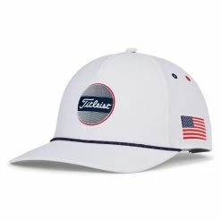 Titleist Boardwalk Rope Hat -Golf Clubs Shop titleist boardwalk rope hat white navy red 01 74703.1676594953
