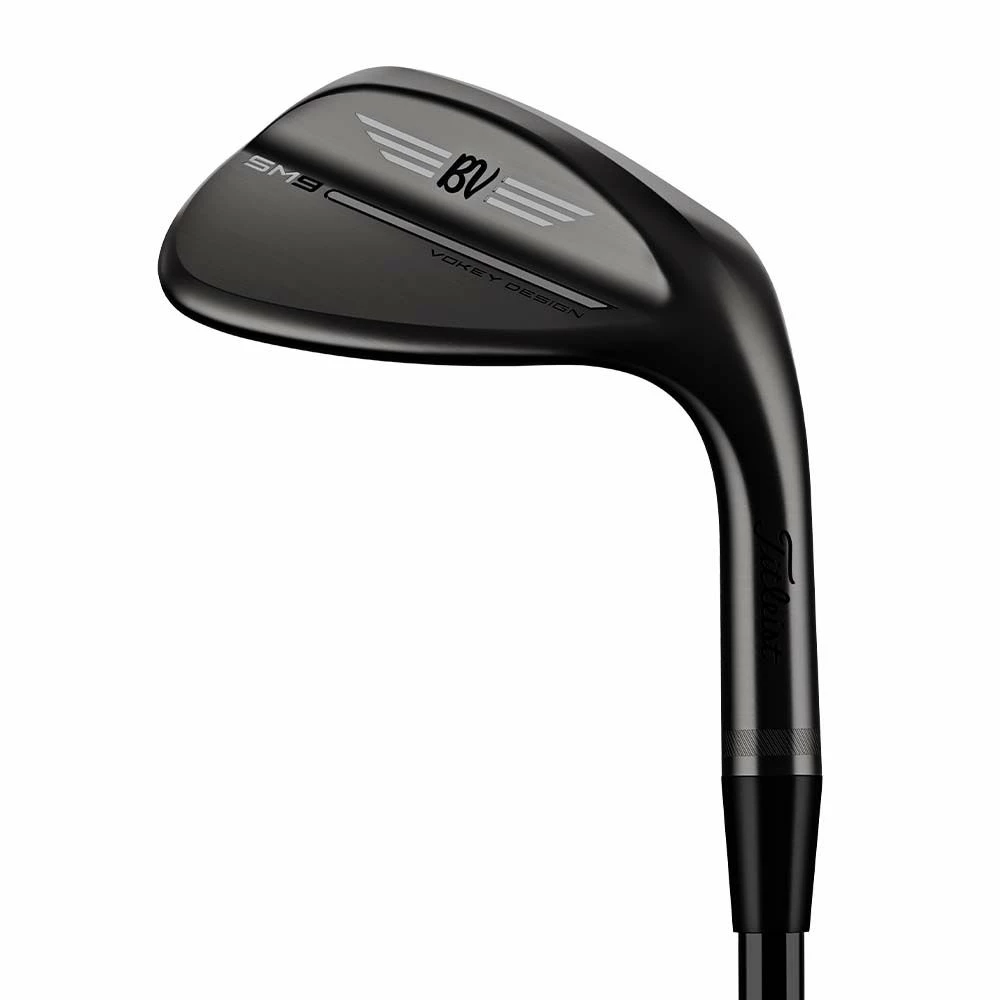Titleist Vokey SM9 Jet Black Premium Golf Wedge 1 Titleist Vokey SM9 Jet Black Premium Golf Wedge