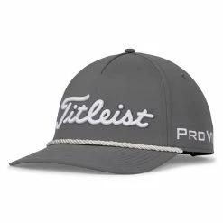 Titleist Tour Rope Hat -Golf Clubs Shop titleist tour rope hat charcoal white 01 83437.1676598308