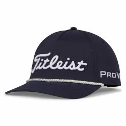 Titleist Tour Rope Hat -Golf Clubs Shop titleist tour rope hat navy white 01 29412.1676576435