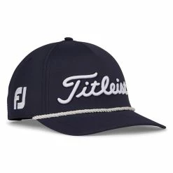 Titleist Tour Rope Hat -Golf Clubs Shop titleist tour rope hat navy white 02 68357.1676597264