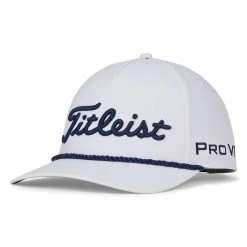 Titleist Tour Rope Hat -Golf Clubs Shop titleist tour rope hat white navy 01 61700.1676598665