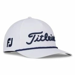 Titleist Tour Rope Hat -Golf Clubs Shop titleist tour rope hat white navy 02 67442.1676595326
