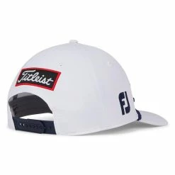 Titleist Tour Rope Hat -Golf Clubs Shop titleist tour rope hat white navy 04 44927.1676589137