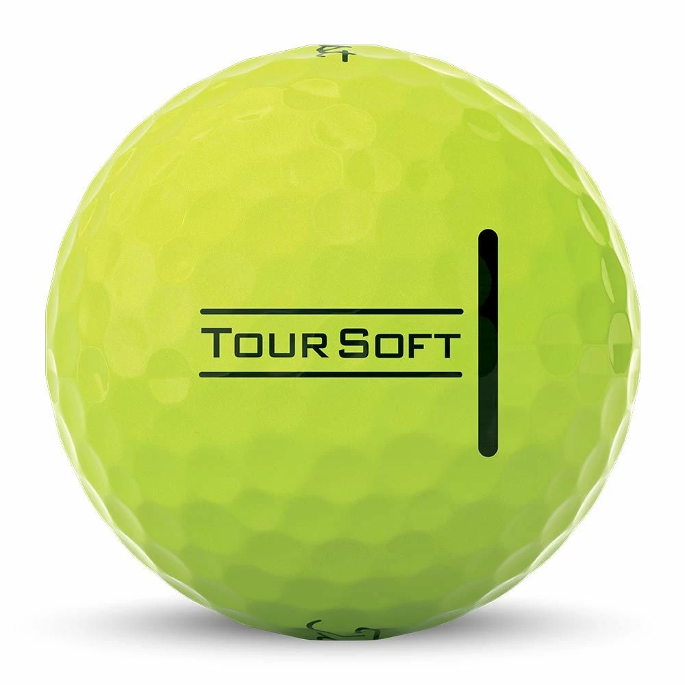 Titleist Tour Soft 2022 Yellow Golf Balls 4 Titleist Tour Soft 2022 Yellow Golf Balls - Image 4
