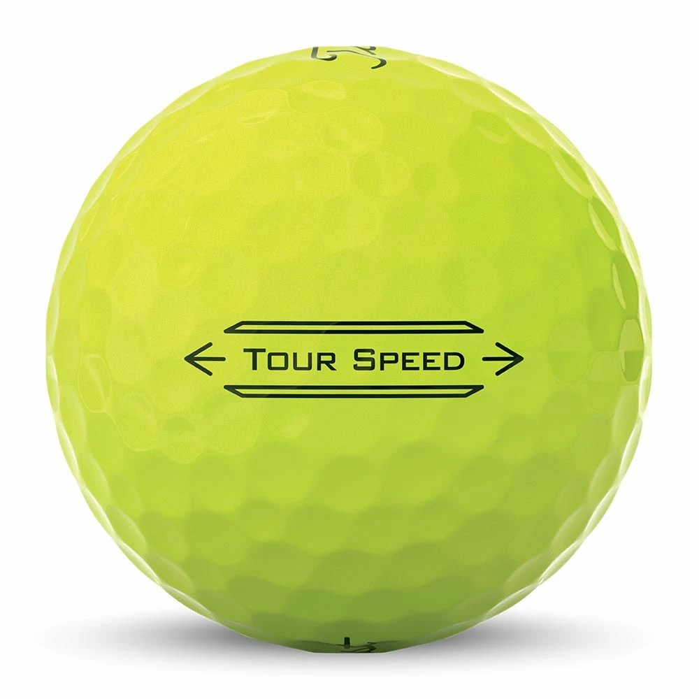 Titleist Tour Speed 2022 Yellow Golf Balls 4 Titleist Tour Speed 2022 Yellow Golf Balls - Image 4