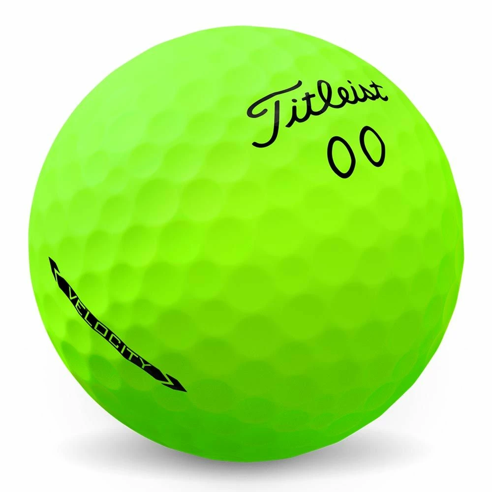 Titleist Velocity 2022 Matte Green Golf Balls 2 Titleist Velocity 2022 Matte Green Golf Balls - Image 2