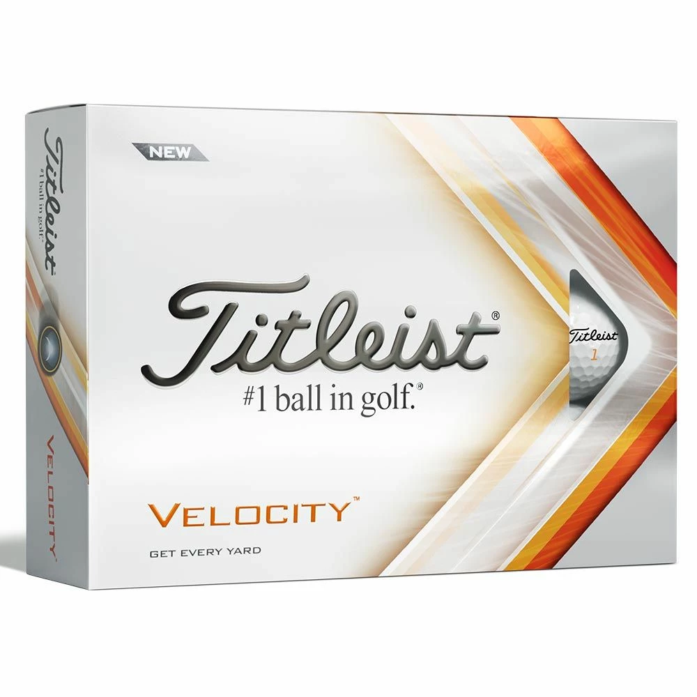 Titleist Velocity 2022 Golf Balls 1 Titleist Velocity 2022 Golf Balls