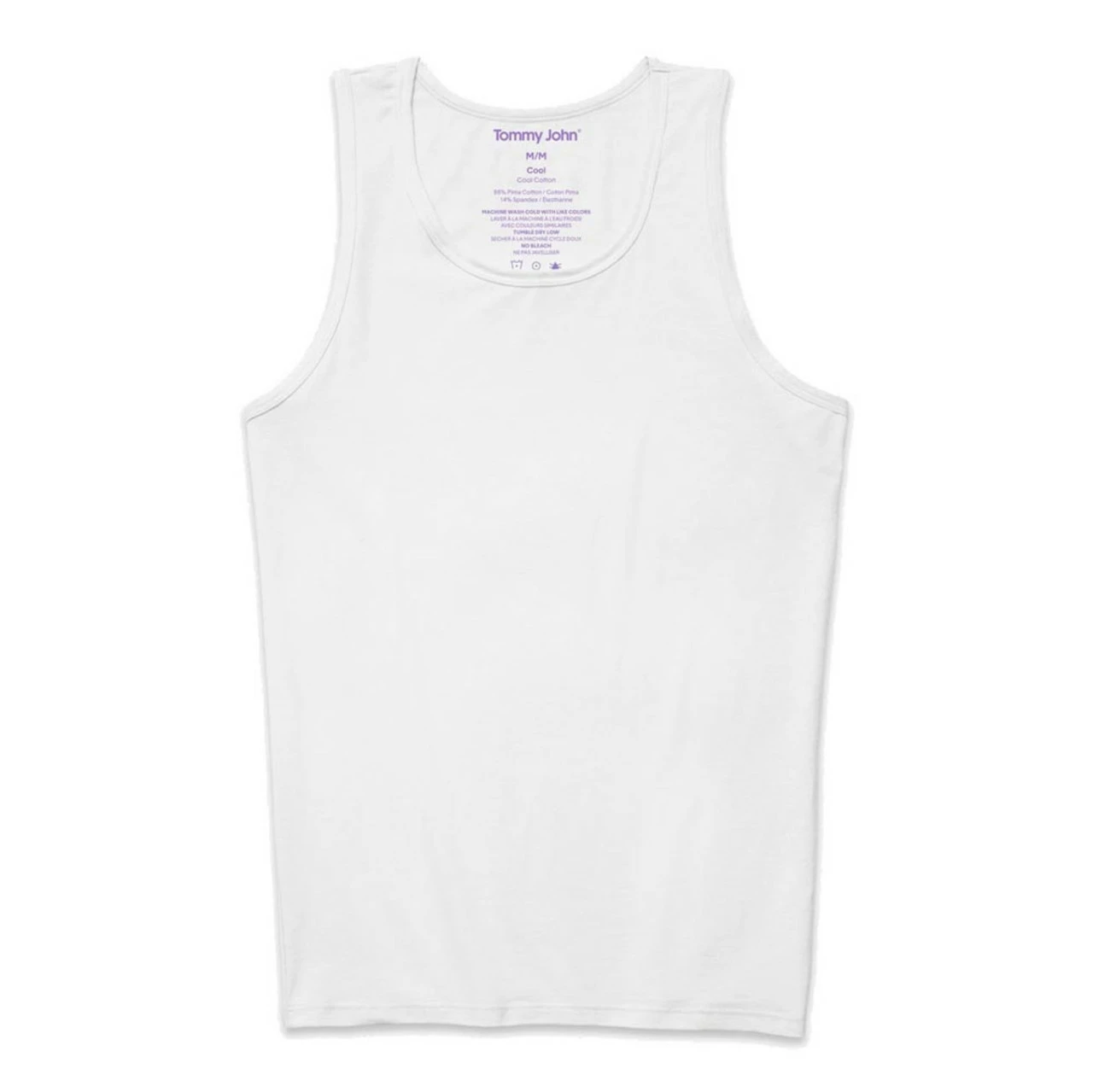 Tommy John Cool Cotton Tank Top Undershirt 1 Tommy John Cool Cotton Tank Top Undershirt