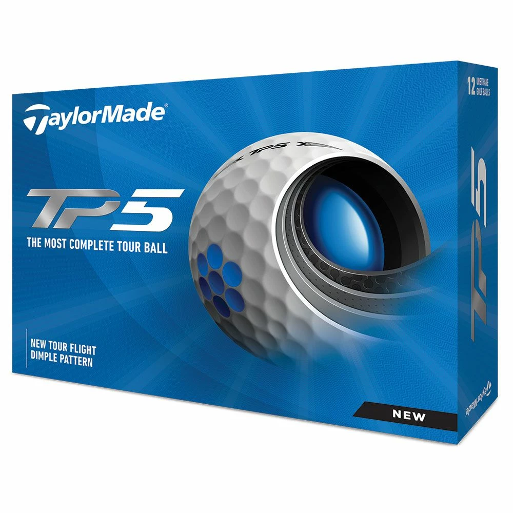 TaylorMade TP5 2021 Golf Balls 1 TaylorMade TP5 2021 Golf Balls