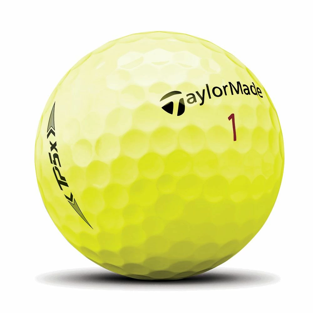 TaylorMade TP5x 2021 Yellow Golf Balls 2 TaylorMade TP5x 2021 Yellow Golf Balls - Image 2