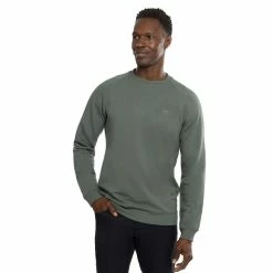 Travis Mathew Cloud OG 3.0 Crewneck -Golf Clubs Shop travis mathew cloud og 3 jacket balsam green 01 66135.1671650833