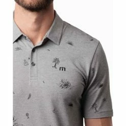 Travis Mathew Ice Breaker Polo 7 Travis Mathew Ice Breaker Polo -Golf Clubs Shop travis mathew ice breaker polo heather medium grey 04 26942.1671484353