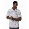 Travis Mathew Make Camp Polo 3 Travis Mathew Make Camp Polo -Golf Clubs Shop travis mathew make camp polo heather light grey 01 68441.1676581674