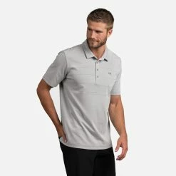 Travis Mathew Onto Something Here Polo 5 Travis Mathew Onto Something Here Polo -Golf Clubs Shop travis mathew onto something here polo heather sleet 02 35397.1632332484