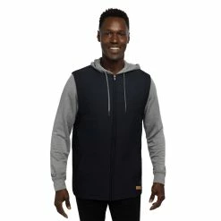 Travis Mathew Scavenger Jacket 20 Travis Mathew Scavenger Jacket -Golf Clubs Shop travis mathew scavenger full zip hoodie black heather grey 01 99351.1676577085