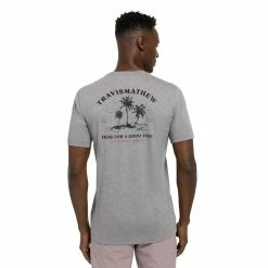 Travis Mathew Sit And Go Tee -Golf Clubs Shop travis mathew sit and go tee heather grey 02 29100.1671652133