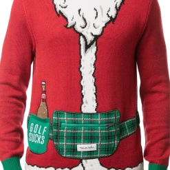 Travis Mathew St. Nick Sweater 7 Travis Mathew St. Nick Sweater -Golf Clubs Shop travis mathew st nick sweater red 04 86381.1638892840