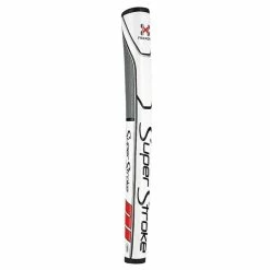 SuperStroke Traxion 1.0PT Golf Putter Grip 3 SuperStroke Traxion 1.0PT Golf Putter Grip -Golf Clubs Shop traxion 1.0pt white red grey