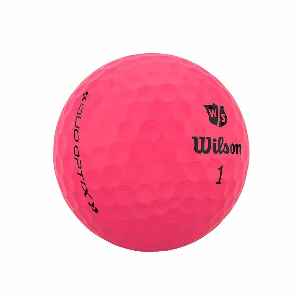 Wilson Staff Duo Optix Pink Golf Balls 2 Wilson Staff Duo Optix Pink Golf Balls - Image 2