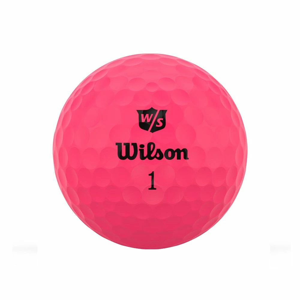 Wilson Staff Duo Optix Pink Golf Balls 3 Wilson Staff Duo Optix Pink Golf Balls - Image 3