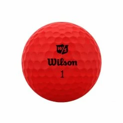 Wilson Staff Duo Optix Red Golf Balls 6 Wilson Staff Duo Optix Red Golf Balls -Golf Clubs Shop wilson duo optix red front golf ball