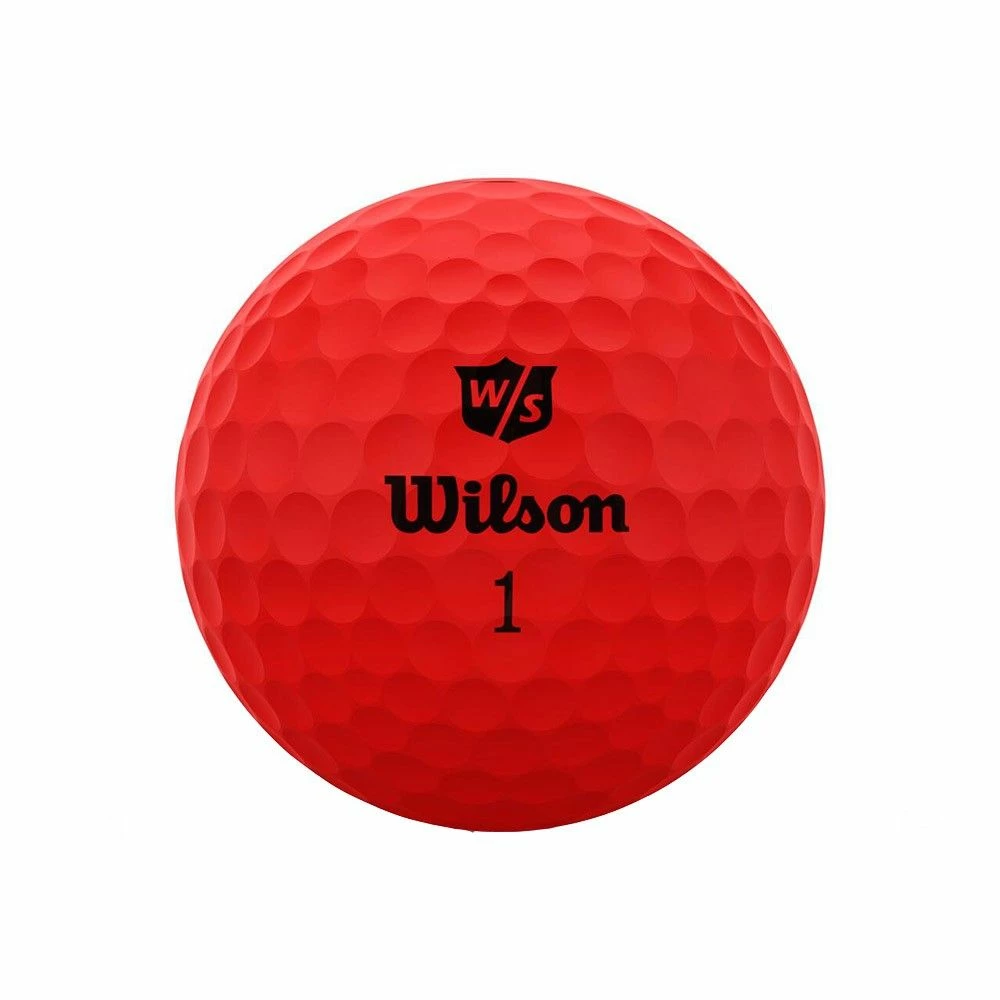 Wilson Staff Duo Optix Red Golf Balls 3 Wilson Staff Duo Optix Red Golf Balls - Image 3