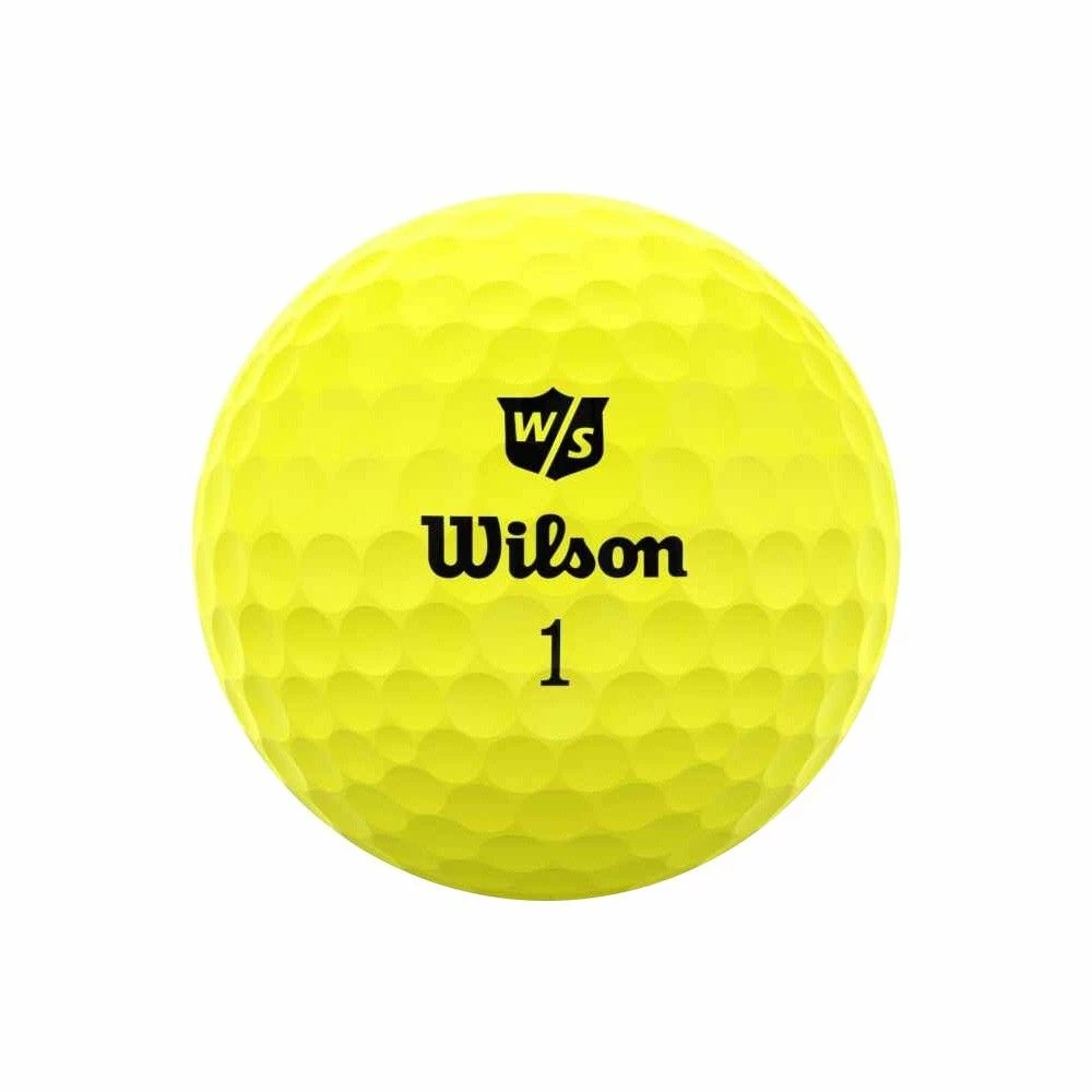 Wilson Staff Duo Optix Yellow Golf Balls 3 Wilson Staff Duo Optix Yellow Golf Balls - Image 3