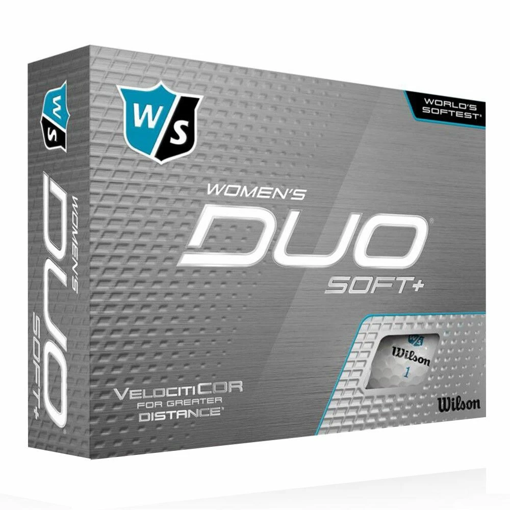 Wilson Staff Duo Soft+ Ladies Golf Balls 1 Wilson Staff Duo Soft+ Ladies Golf Balls