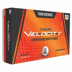 Wilson Tour Velocity Tour Distance Golf Balls (15 Ball Pack)