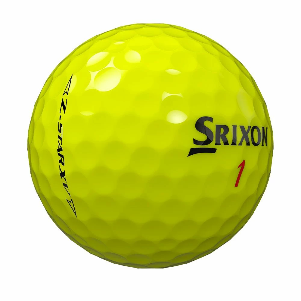 Srixon Z-Star XV Tour Yellow Golf Balls 3 Srixon Z-Star XV Tour Yellow Golf Balls - Image 3