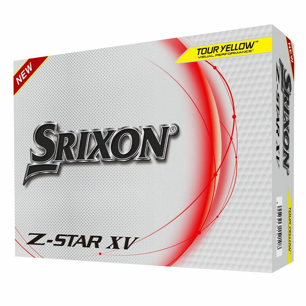 Srixon Z-Star XV Tour Yellow Golf Balls 1 Srixon Z-Star XV Tour Yellow Golf Balls